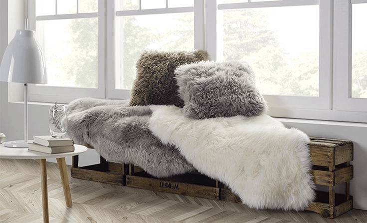 Echtfell Teppich - HomeDesign Knaus