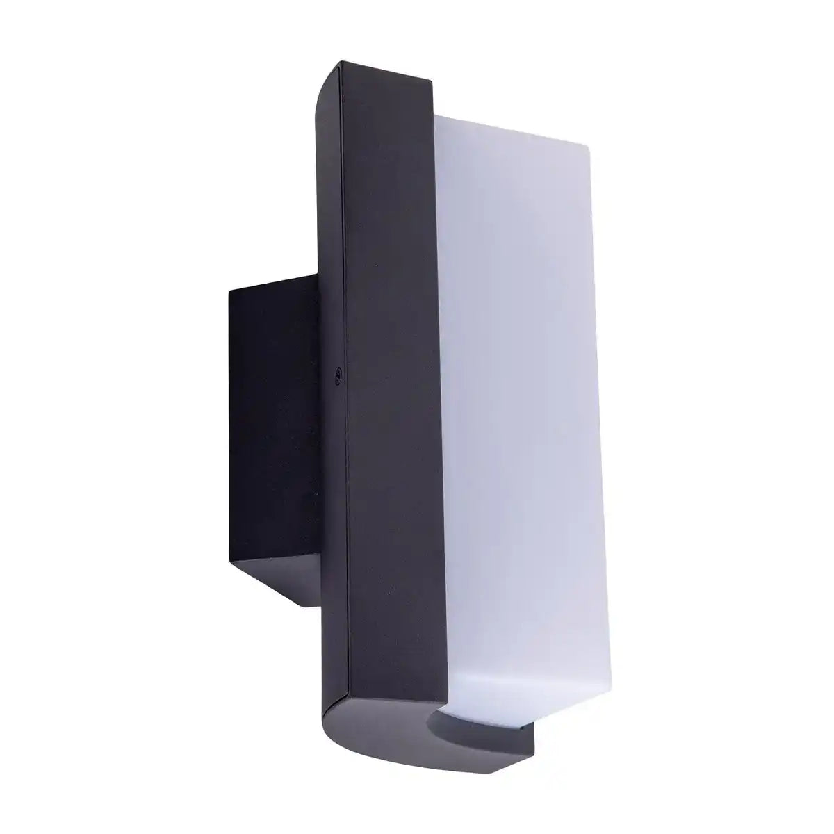 LED Außen Wandleuchte "RICO" 14,8 cm hoch , aus Metall und Kunststoff in Anthrazit, mit integrierter LED