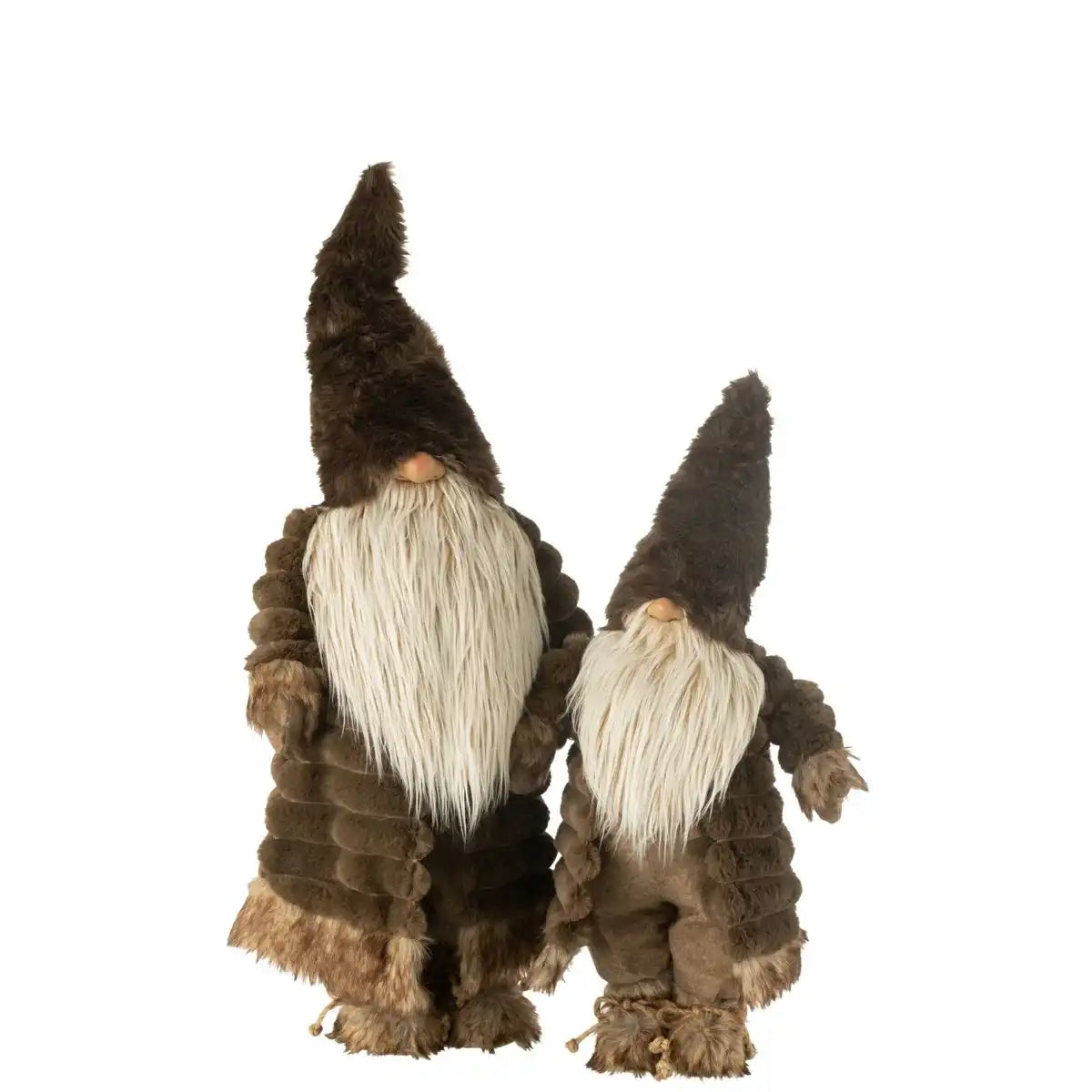 J-Line Gnome Forest Textile Braun Large