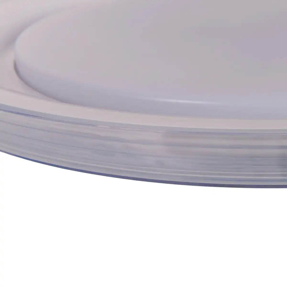 LED Deckenleuchte "CLAIRE" Ø 50,5 cm, 7,5 cm hoch, Metall und Kunststoff in Weiß, integrierte LED, 1600 lm, dimmbar, CCT-Funktion, 3000-5000 K, Nachtlichtfunktion