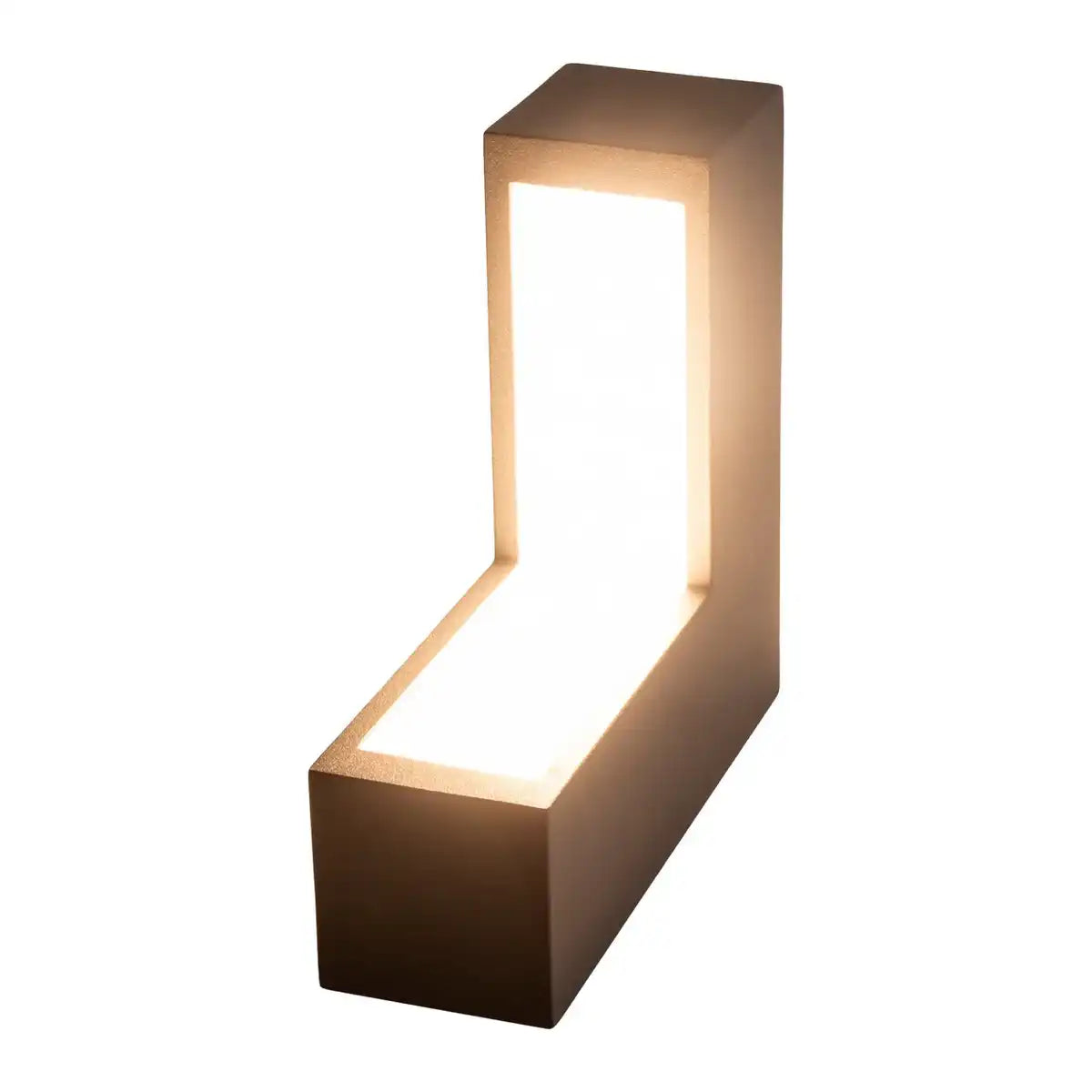 LED Außen Wandleuchten "ANGUS" aus Metall und Kunststoff in Anthrazit, mit integrierter LED