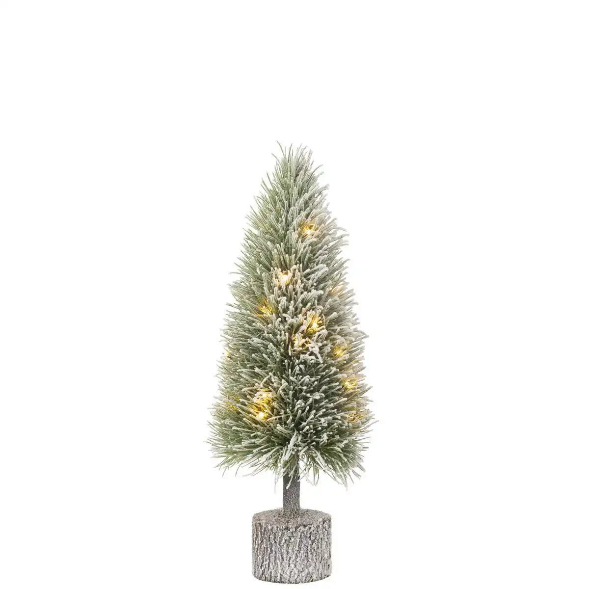 J-Line Weihnachtsbaum B+Led Kunststoff Schneegrün Medium