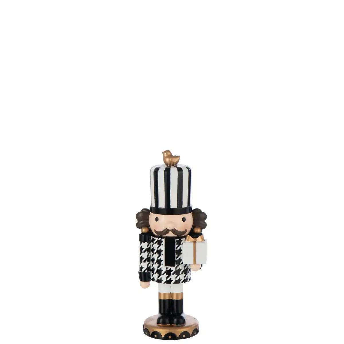 J-Line Nutcracker Pied-de-Poulle Harz mehrfarbig klein