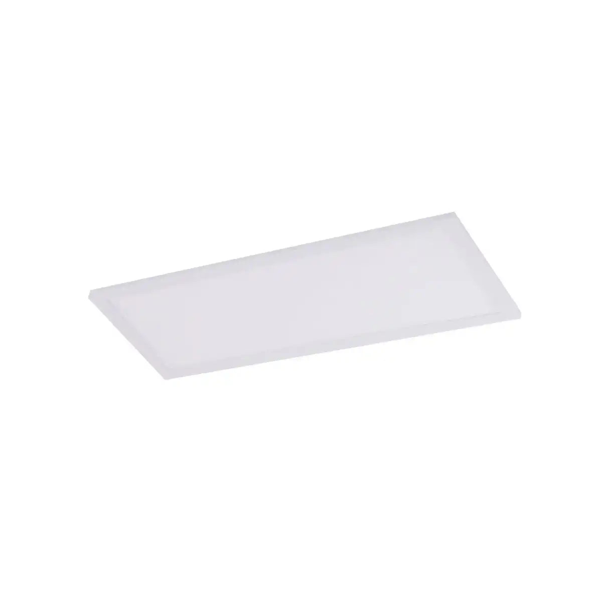 LED Aufbaupanel "SORRISO", Aufbauleuchte aus Metall und Kunststoff in Weiß mit fest verbauten LEDs, 30 x 60 cm groß für Innenräume