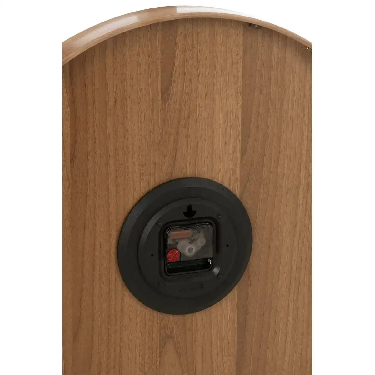 J-Line Wanduhr Sperrholz/MDF Natur Dunkel Groß