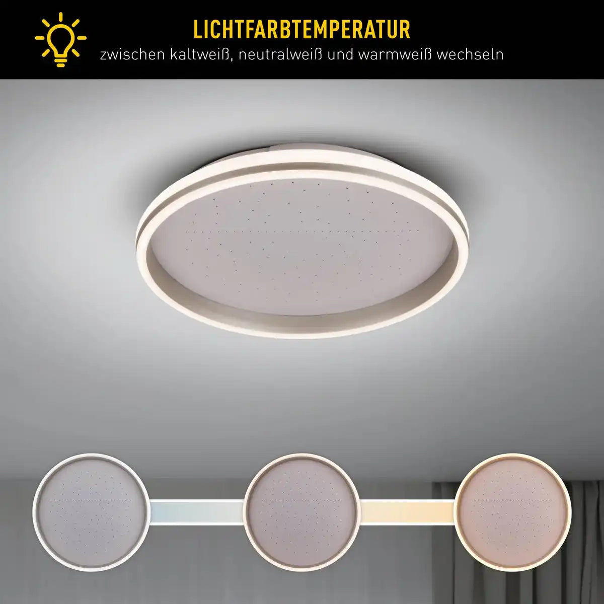 LED Deckenleuchte "METEOR"
