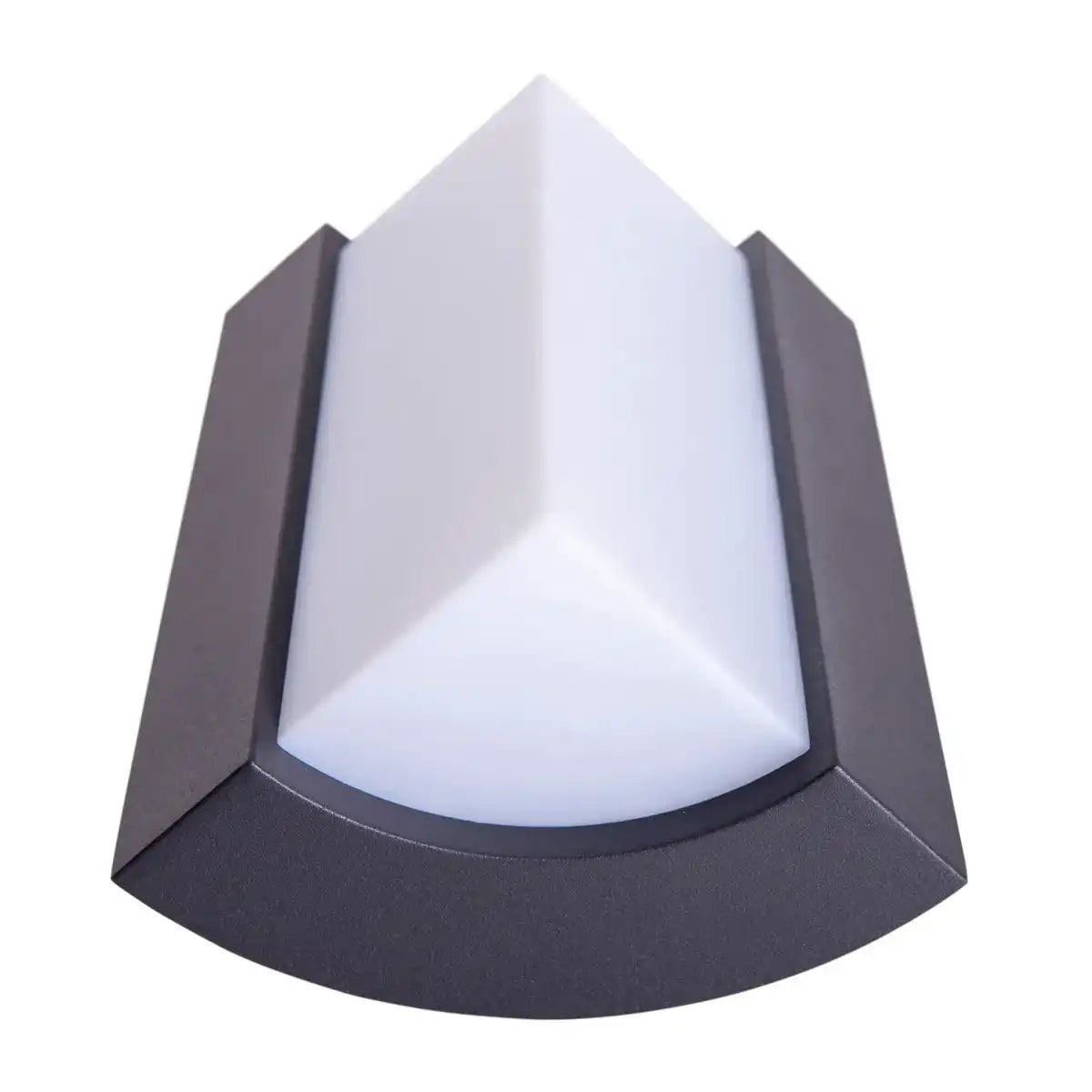 LED Außen Wandleuchte "RICO" 14,8 cm hoch , aus Metall und Kunststoff in Anthrazit, mit integrierter LED