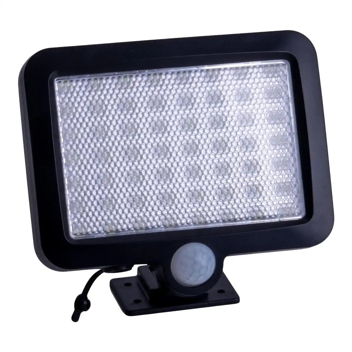 2er-Set LED Solar Außenwandleuchte "PEPE" , für Außen, Wandleuchte - Kunststoff in Schwarz, mit integrierter LED - Wandleuchten außen