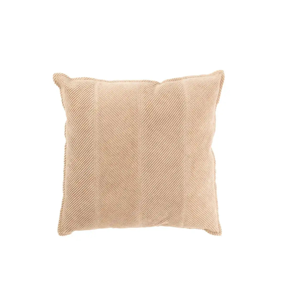 J-Line Kissenstreifen Baumwolle/Polyester Beige