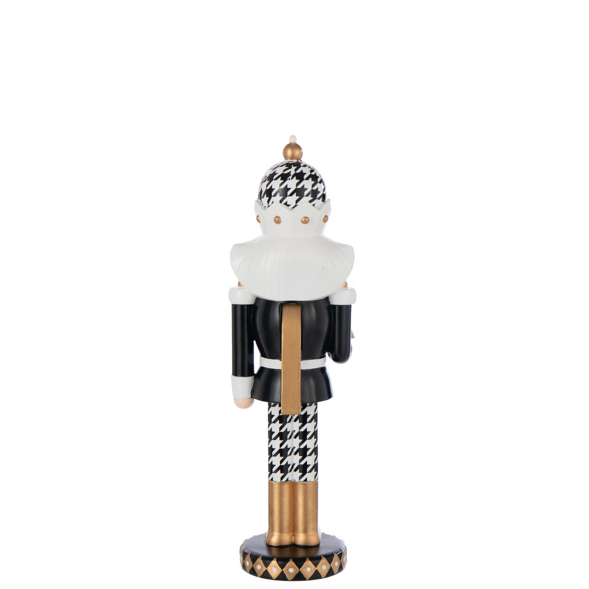 J-Line Nutcracker Pied-de-Poulle Harz mehrfarbig groß