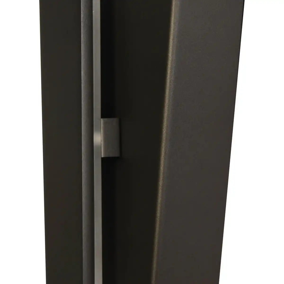 LED Wandleuchte "TREVOR" schwarz, Wandlampe Metall und Kunststoff in Schwarz,, mit fest verbauten LEDs, Wandbeleuchtung innen 62 x 10 x 4,5 cm