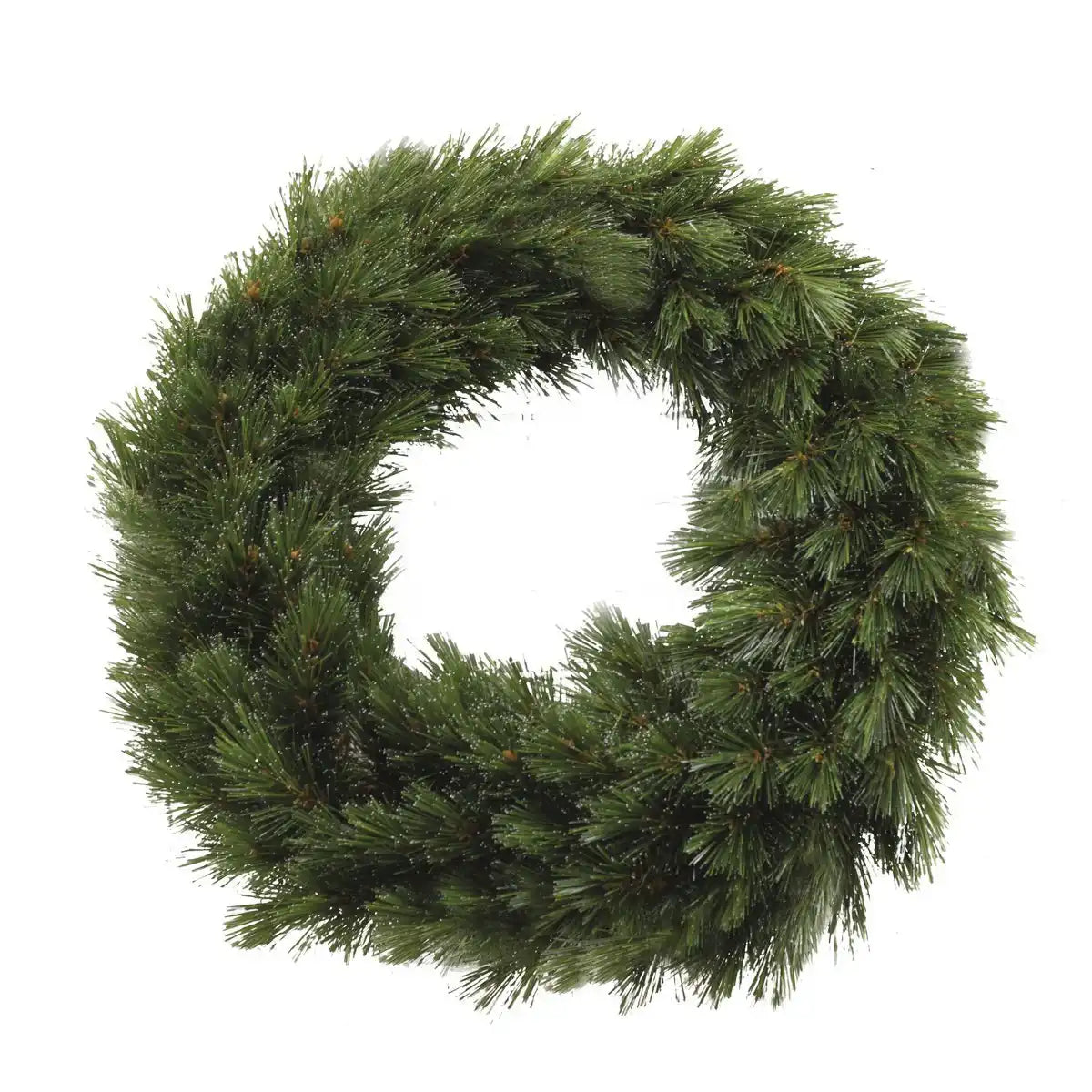 Waldgefrosteter Weihnachtskranz – Ø60 cm – Grün