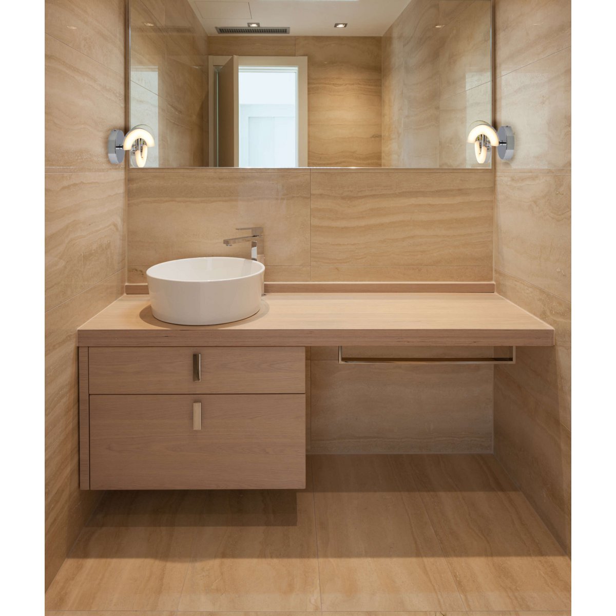 1er LED- Wand-und Deckenspot "AFFI"