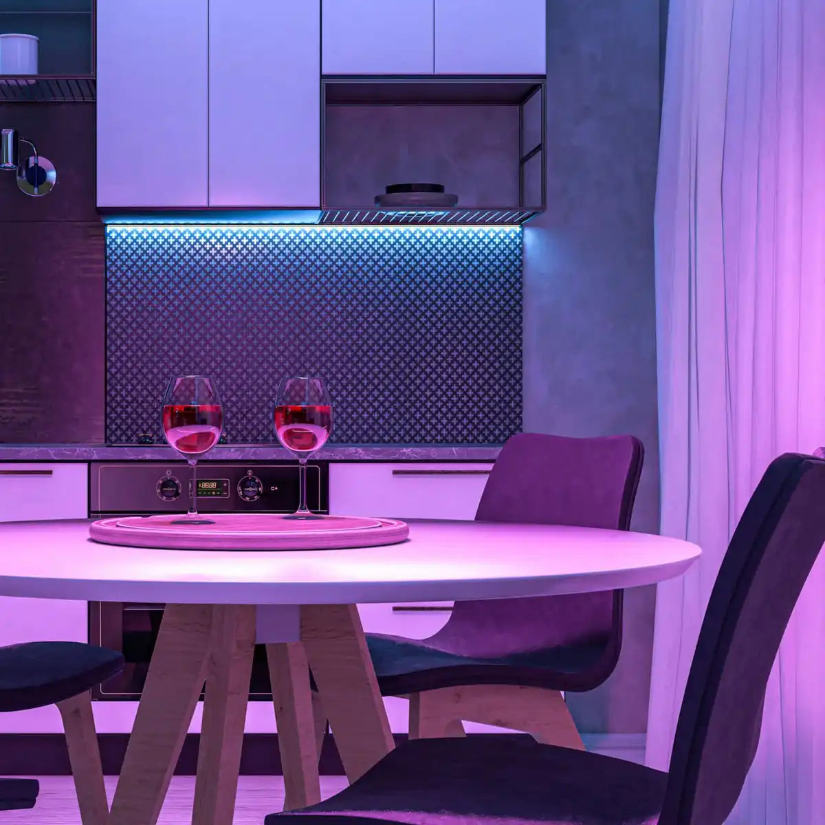 LED "Stripe" ca. 3 m lang, 180 LED UV-Licht.
