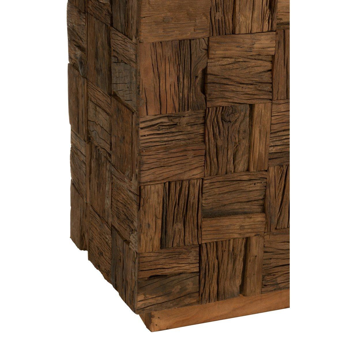 J-Line Konsole Woody Hout Naturel