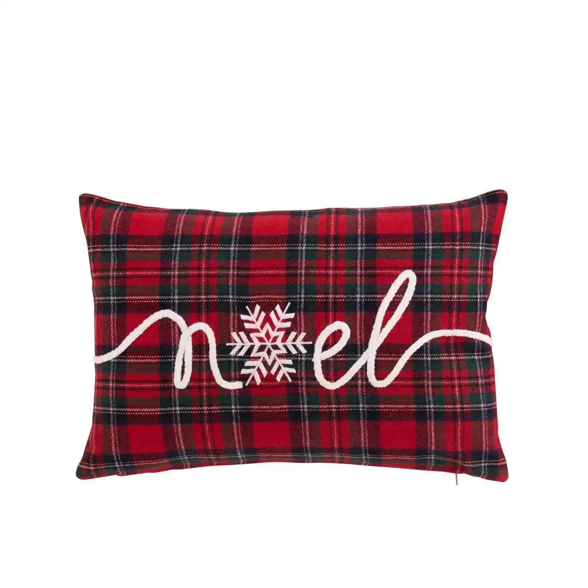 J-line küsst Noël Wolle Weihnachtsrood/Weiß