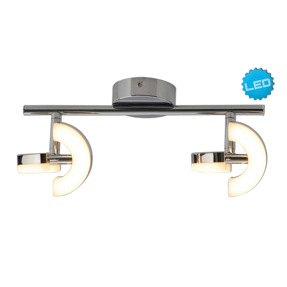 2er LED Wand- / Deckenspot "AFFI"