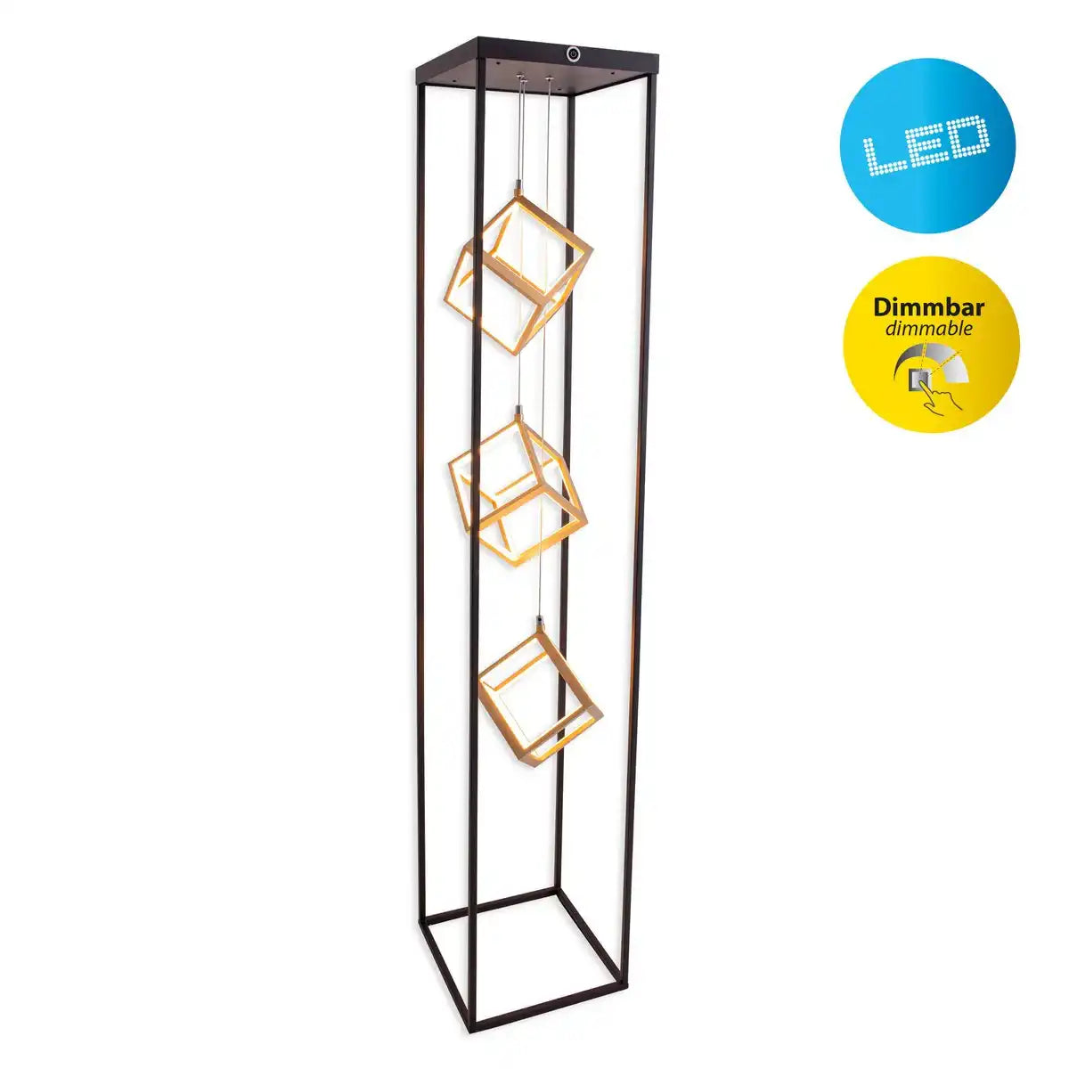 LED-Stehleuchte h: 140cm "TRIPOLIS"