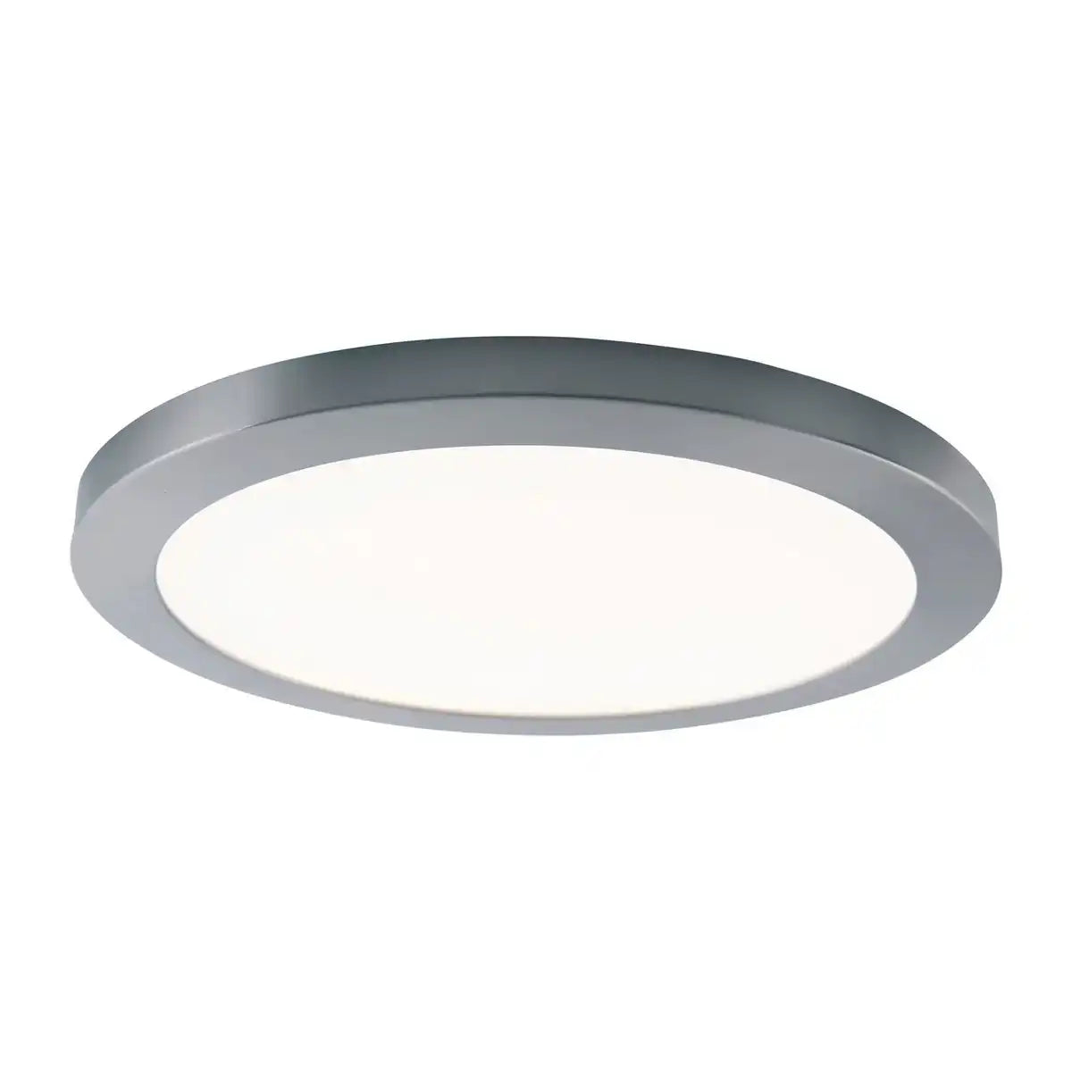 LED Deckenleuchte "BONUS", Funktion, Deckenlampe aus Metall und Kunststoff in Chrome/weiß wechselbar, mit fest verbauten LEDs, 33 cm Durchmesser