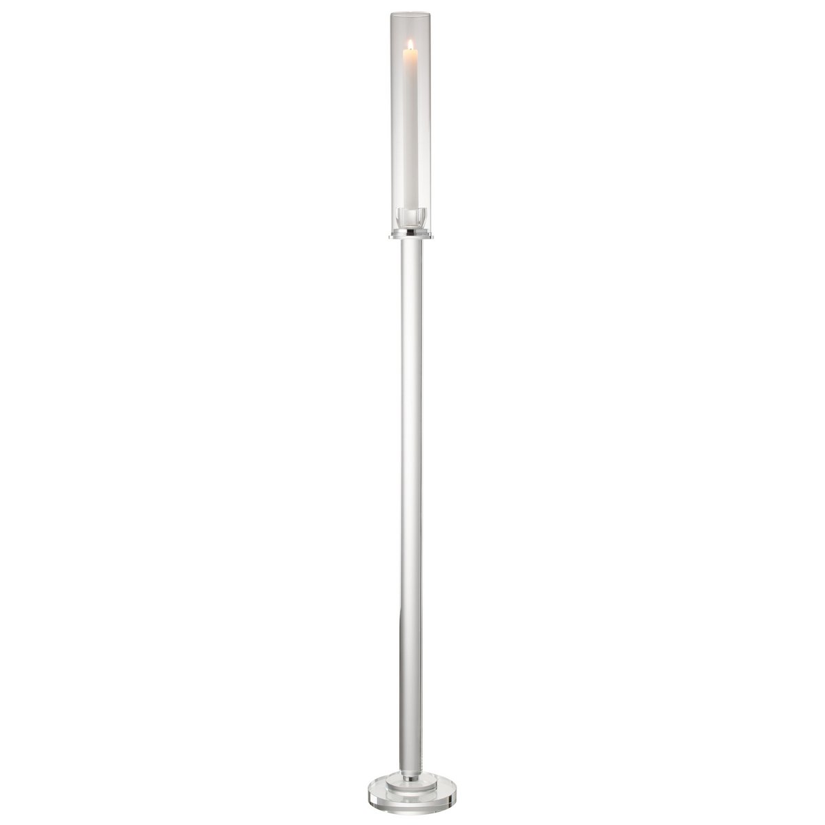 J-Line Kerzenhalter Moira Glas Transparent Groß