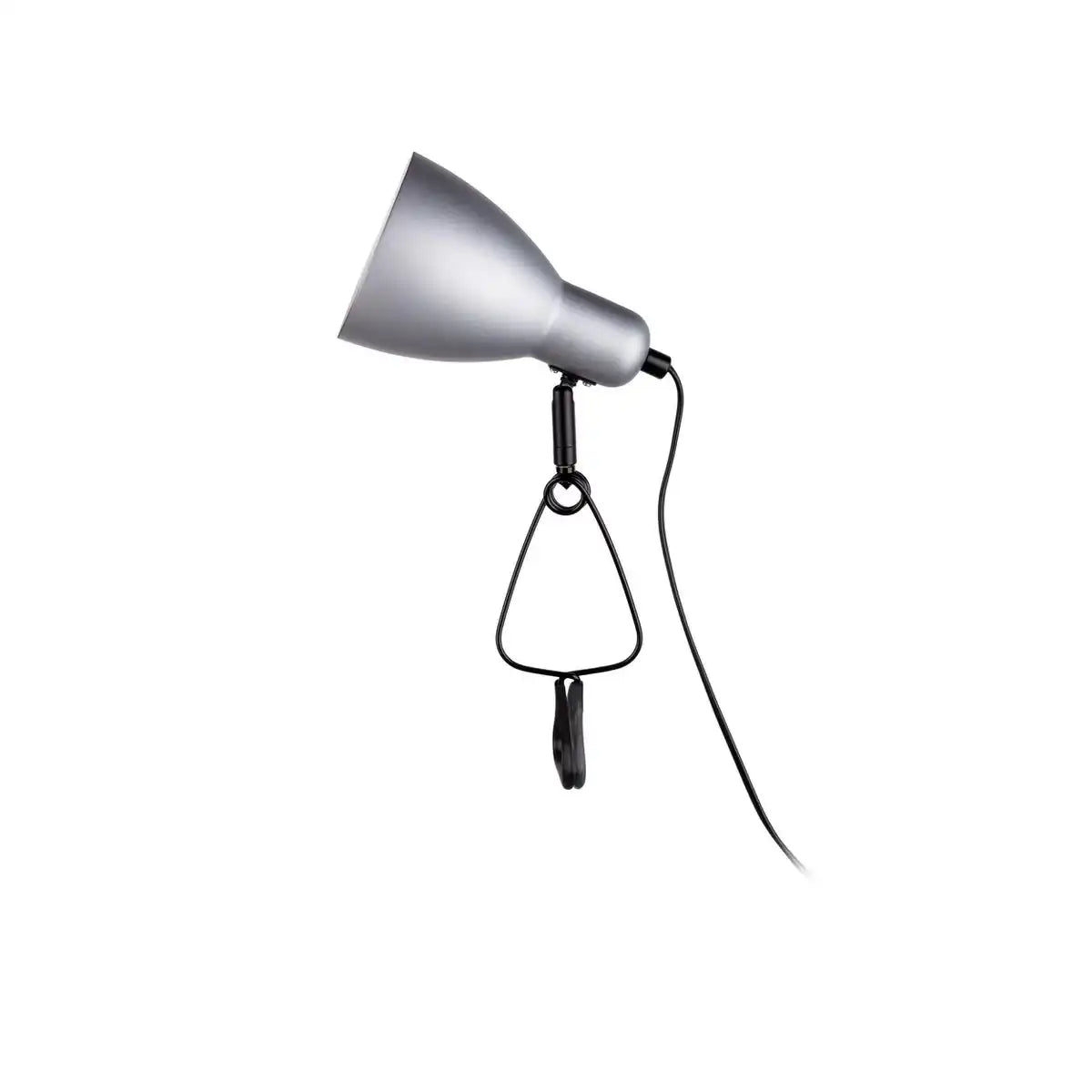 Klemmtischleuchte "MARA" matt weiß für E14 max. 18 Watt, für Innenräume, 28 cm hoch