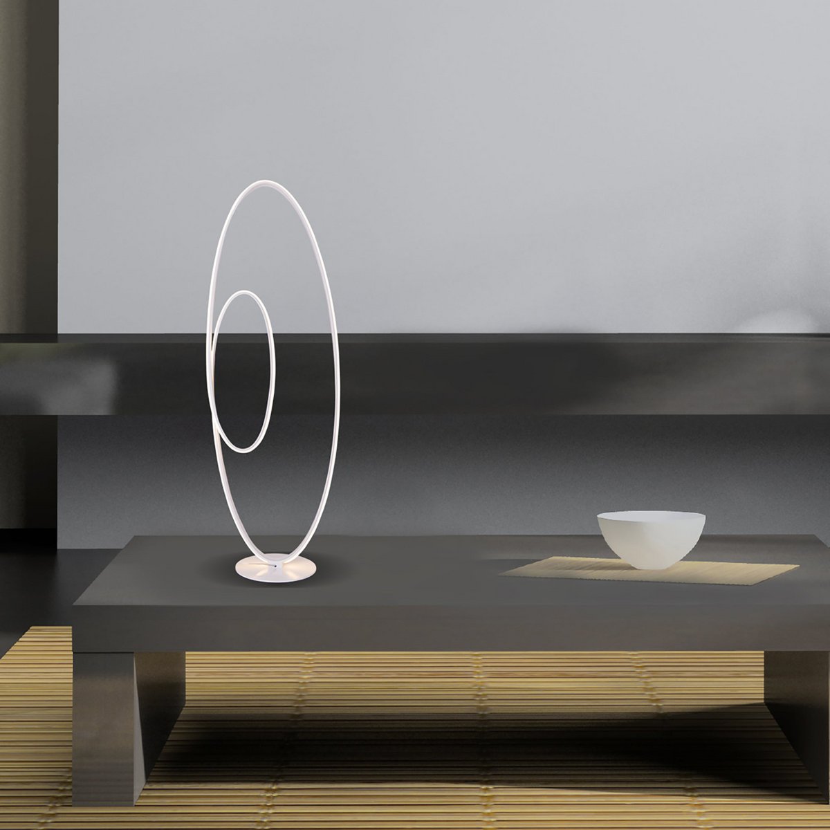 LED Stehleuchte h: 120cm weiß "ODRIVE"