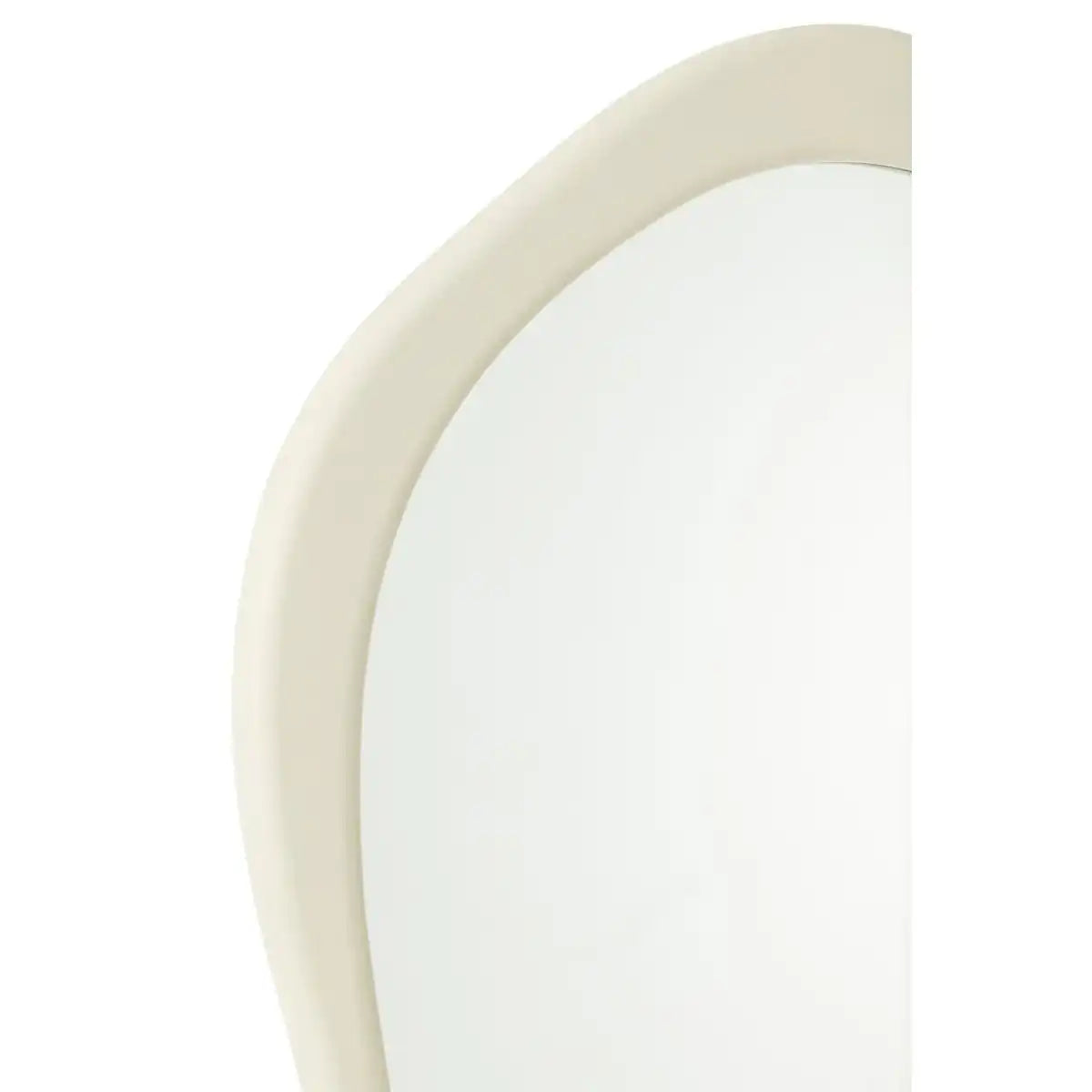 J-Line Wandspiegel Moderna Mdf/Spiegel Wit Large