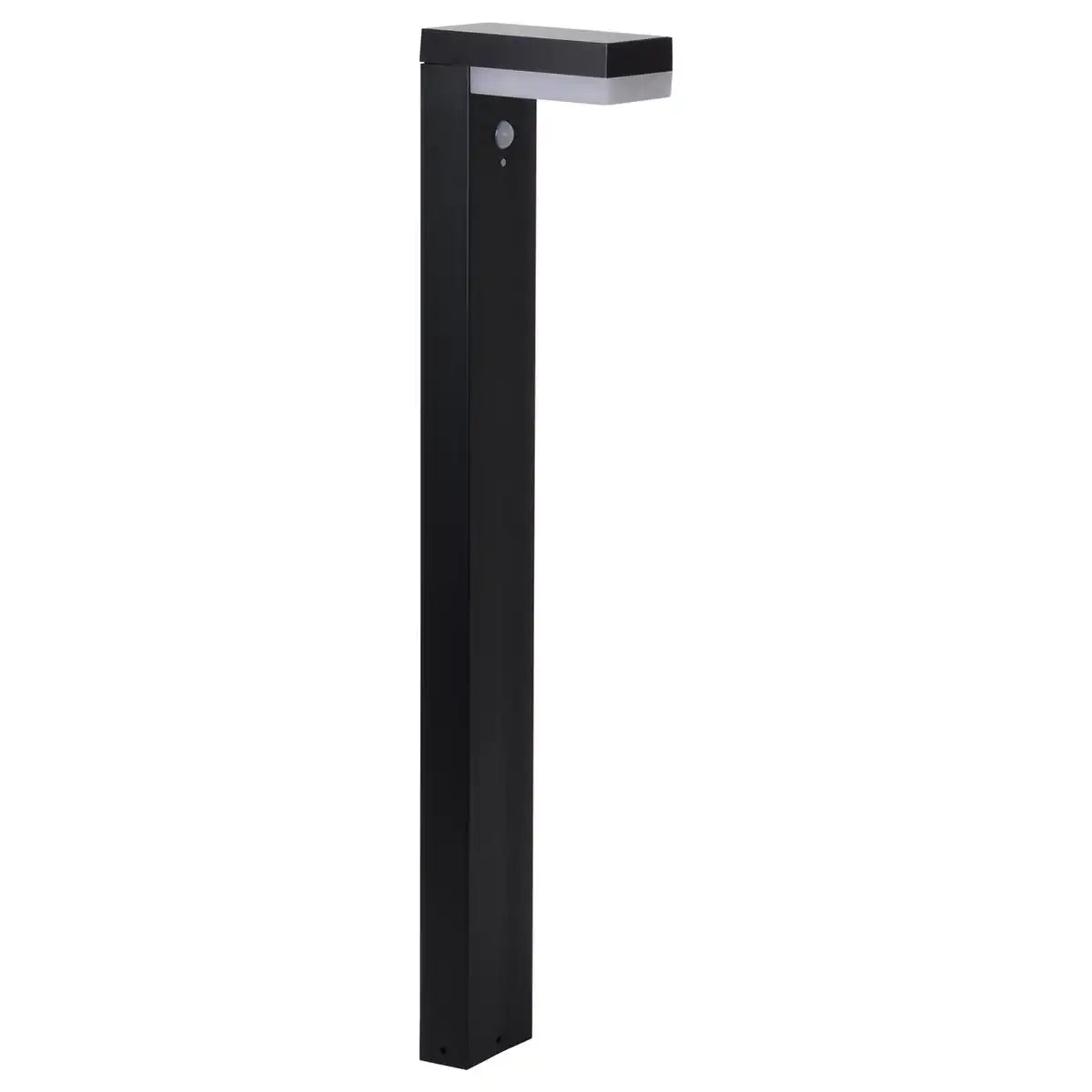 LED Solar Außensockelleuchte "FILIUS" h: 50cm , aus Metall und Kunststoff in Anthrazit, mit integrierter LED