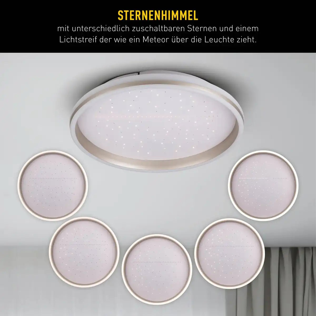 LED Deckenleuchte "METEOR"