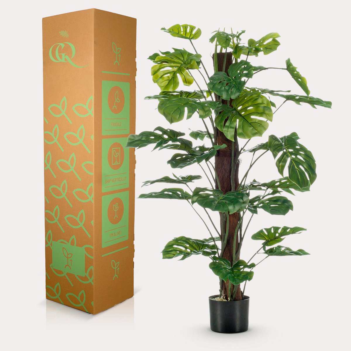 Monstera Deliciosa - Kunstpflanze - 120 cm
