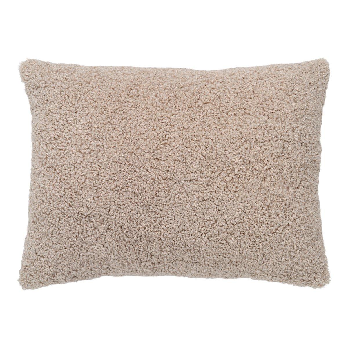 Tavira Kissen – Grau/Braun, 100 % Polyester, 45 x 60 cm