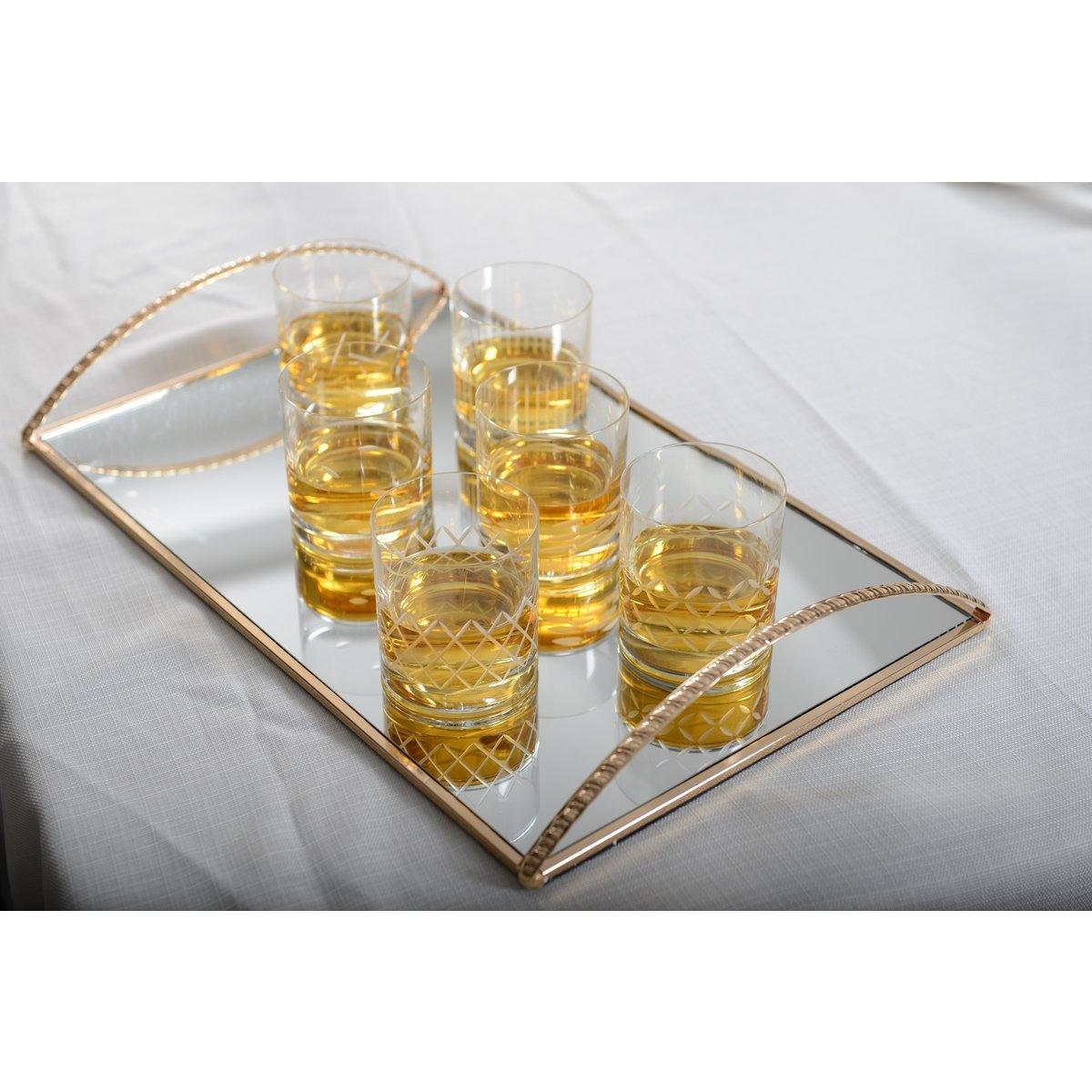 GROSSE GOLDENE GRIFFE RECHTECKIGES FACH