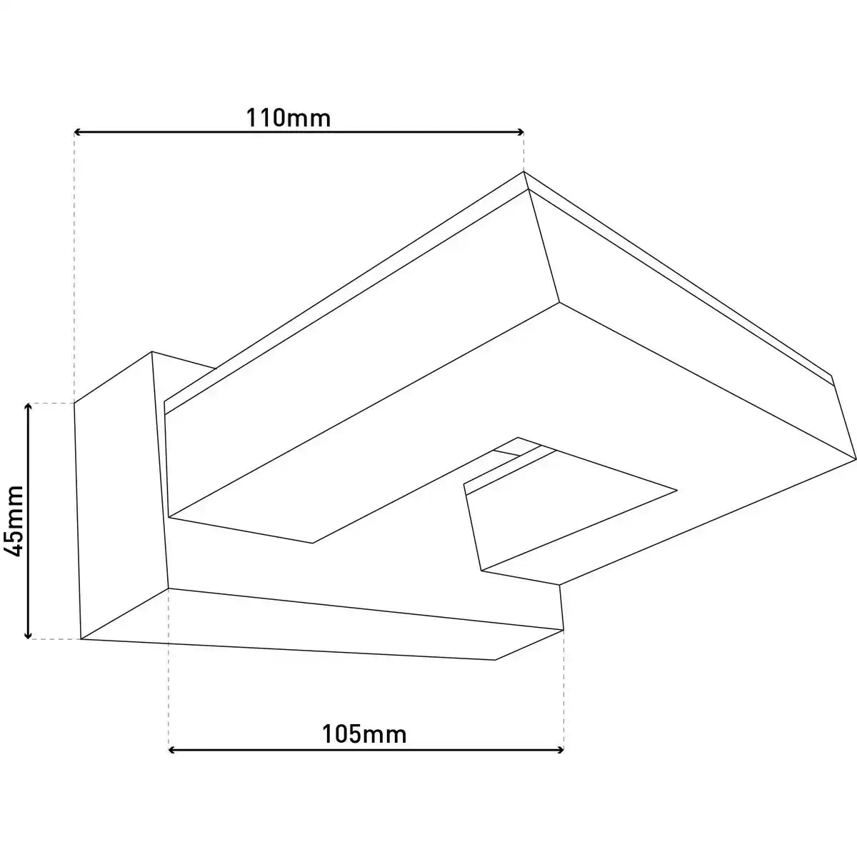 LED Wandleuchte "VARETA"