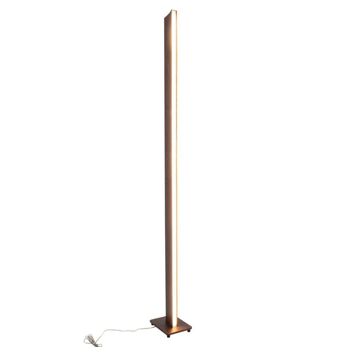 LED Stehleuchte "MADERA" h: 152cm natur