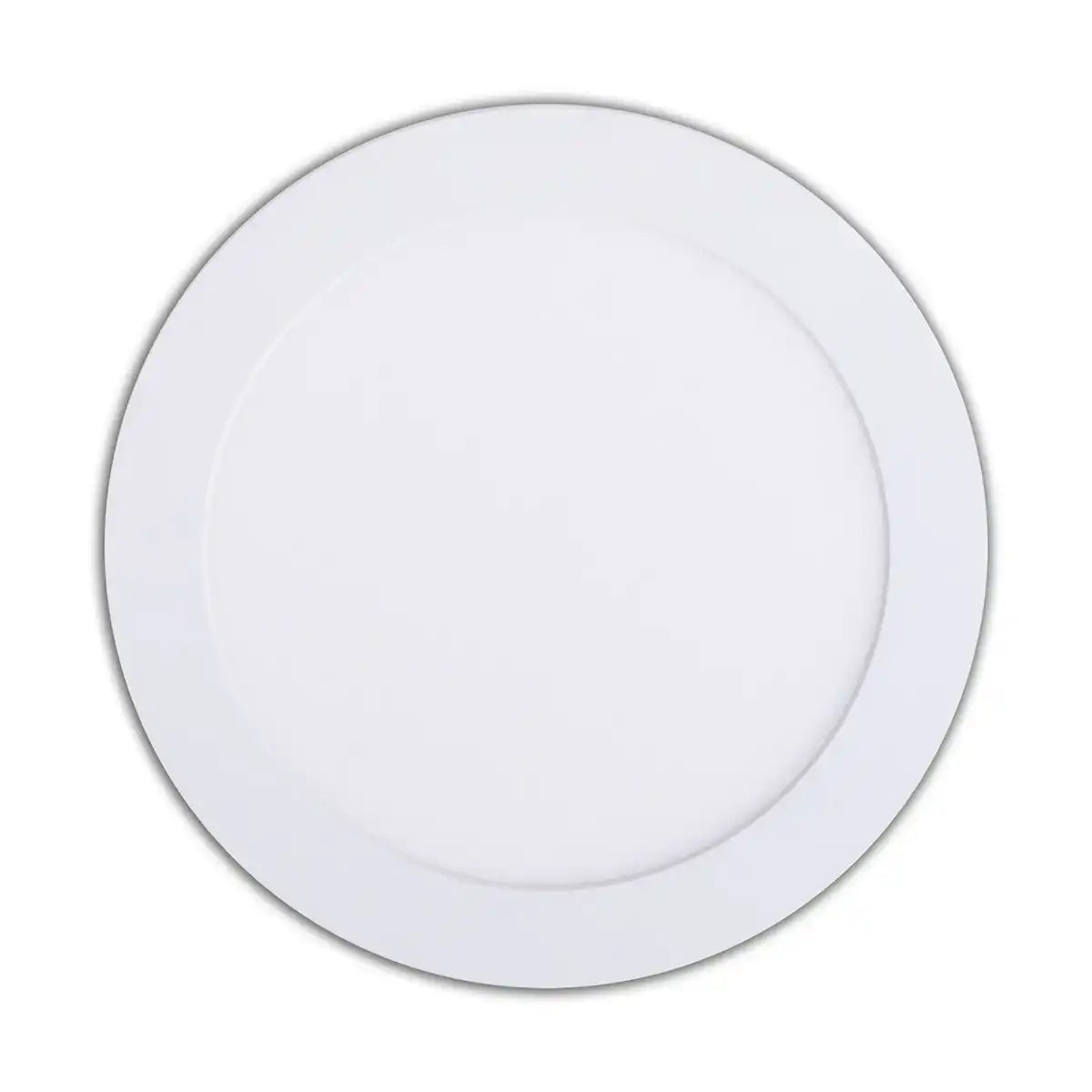 LED Deckenleuchte "BONUS" Ø21,7 cm, Funktionsleuchte Einbau- und Aufbau möglich, Deckenlampe aus Metall und Kunststoff in weiß, mit fest verbauten LEDs, inkl. CCT-Farbwechsler