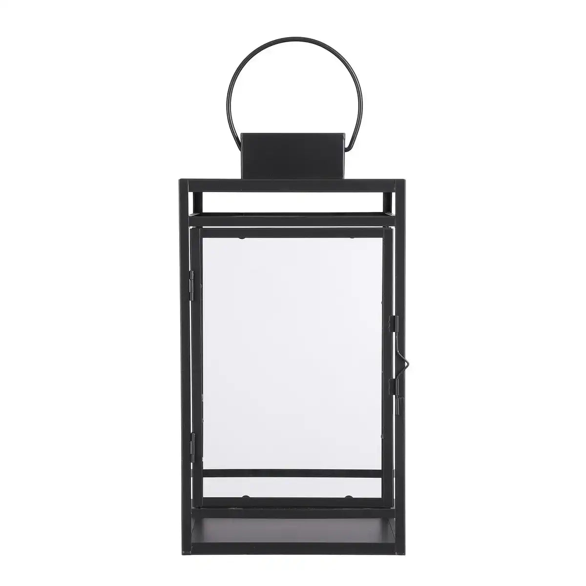 Sturmlaterne – L20 x B19 x H36 cm – Schwarz