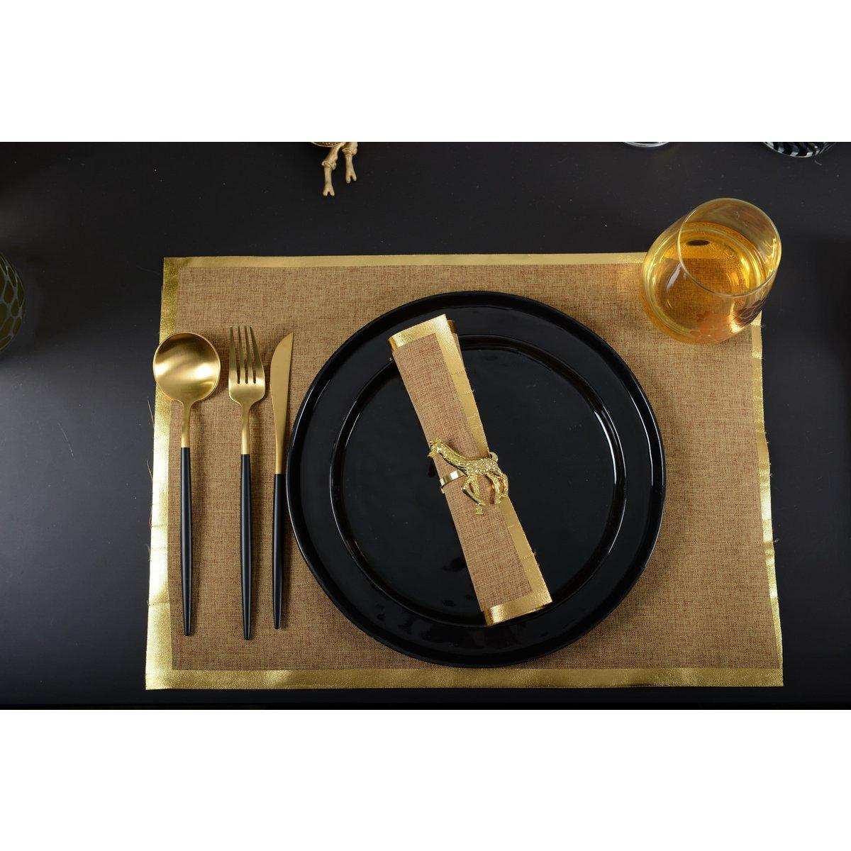 24 ZIMMER KÜCHE GOLD UND SCHWARZ - HomeDesign Knaus