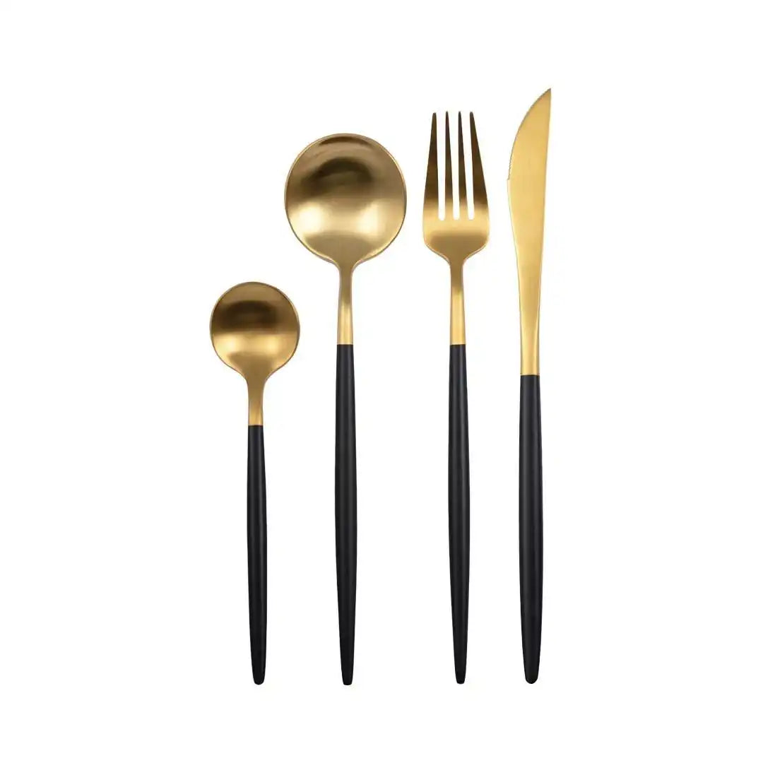 24 ZIMMER KÜCHE GOLD UND SCHWARZ - HomeDesign Knaus