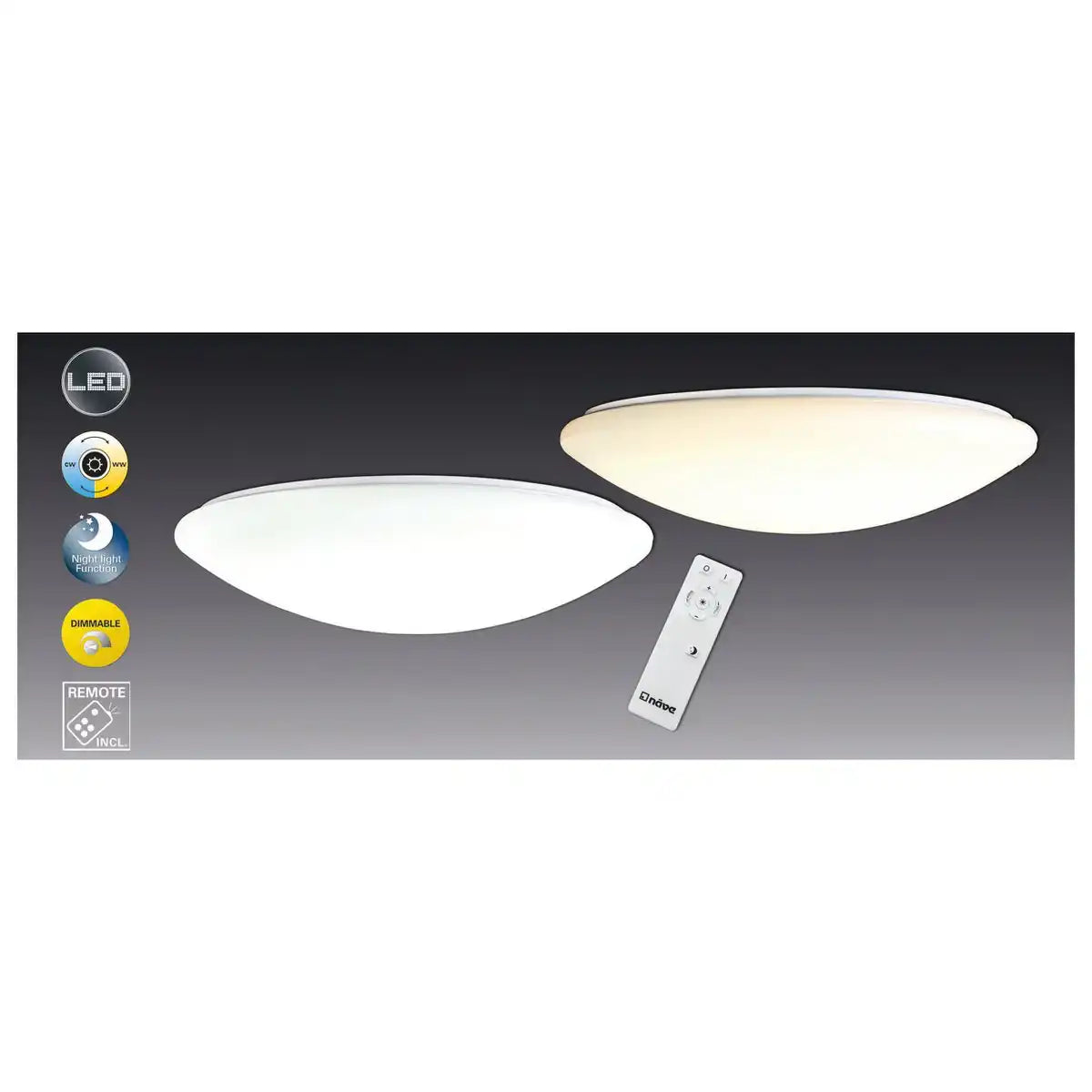 LED Deckenleuchte "SYDNEY" d: 60cm