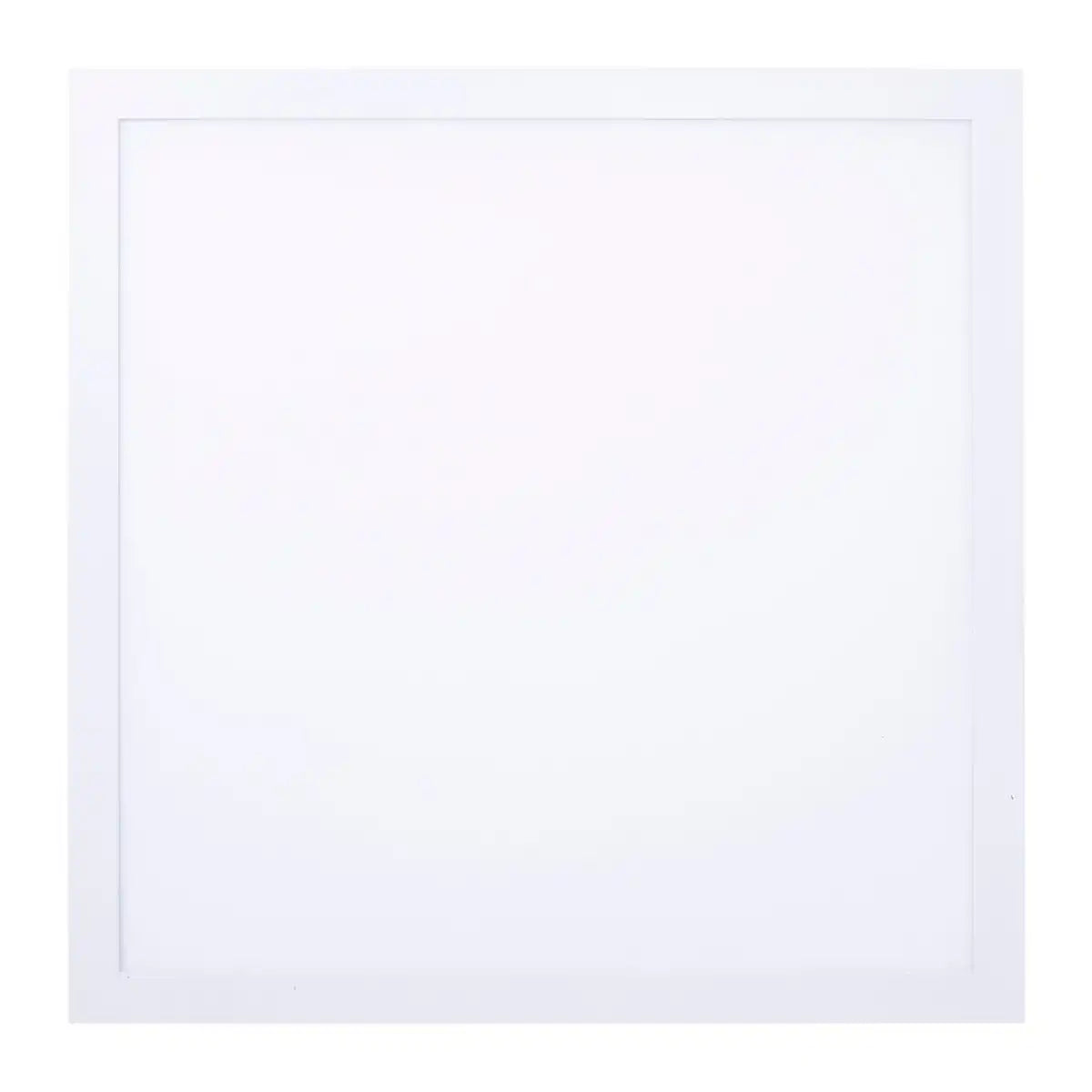 LED Panel-Deckenleuchte "NICO", funktionelle Deckenleuchte aus Metall und Kunststoff in weiß, mit festverbauten LED und vielen Funktionen, ideal für Büro, Praxis oder Werkstatt, ca. 45 x 45 cm