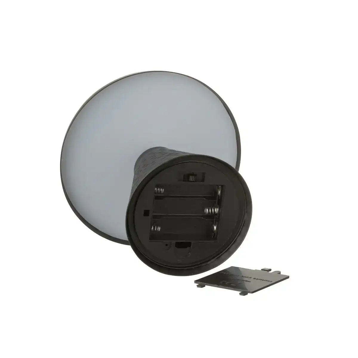 J-Line Tischlampe Pilz Eisen schwarz
