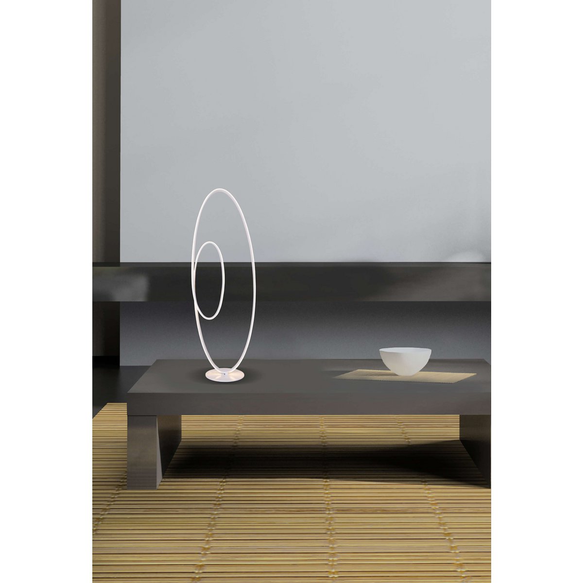 LED Stehleuchte h: 120cm weiß "ODRIVE"