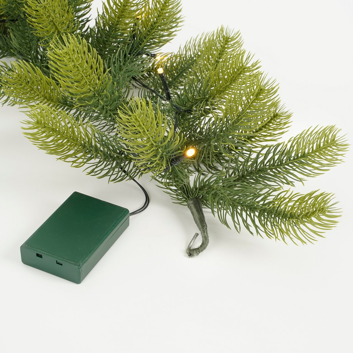 Girlande mit LED -Beleuchtung - L180 cm - Grün