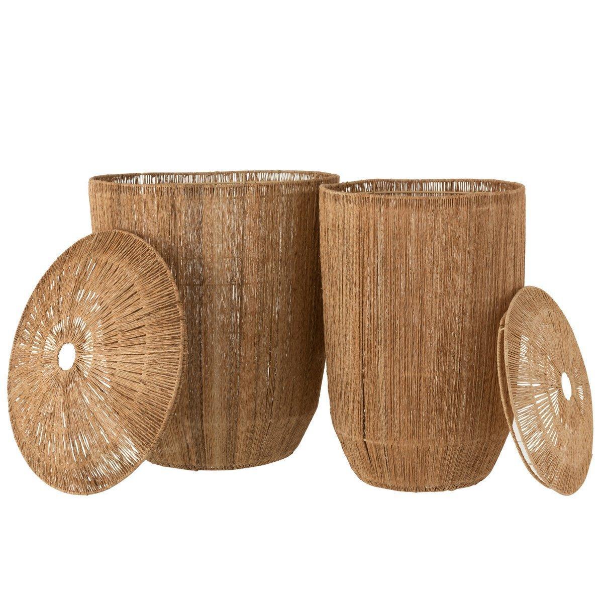 J-Line Set 2 Man Dantya Long Jute Natural