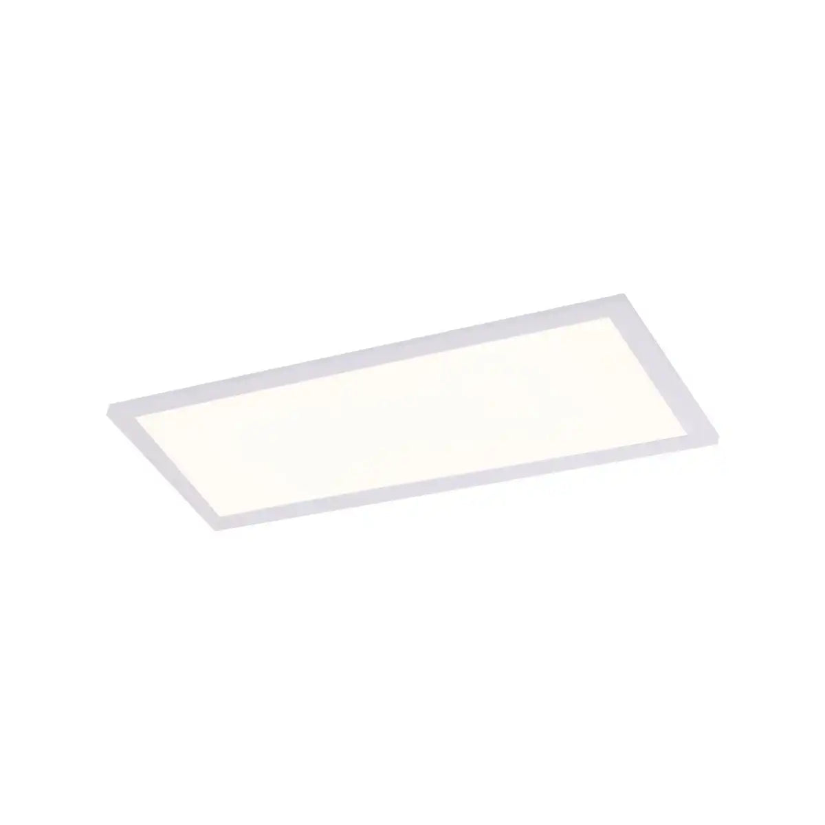 LED Aufbaupanel "NICOLA", Aufbauleuchte aus Metall und Kunststoff mit fest verbauten LEDs in neutralweiß, Panel für Innenräume 29,5 x59,5 cm