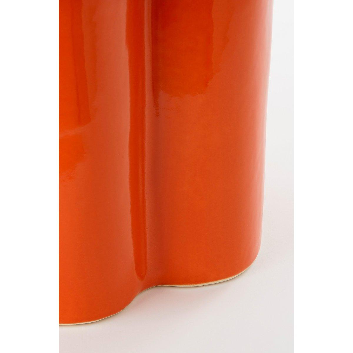 Aita Beistelltisch – H45 x Ø35 cm – Keramik – Orange