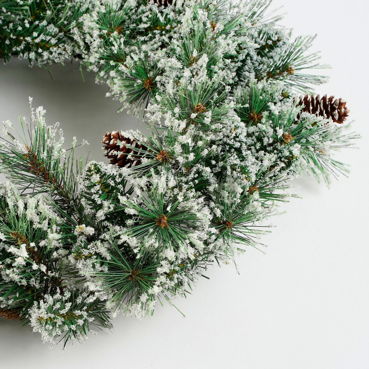 Weihnachtskrankz - Ø60 cm - Groen Frosted