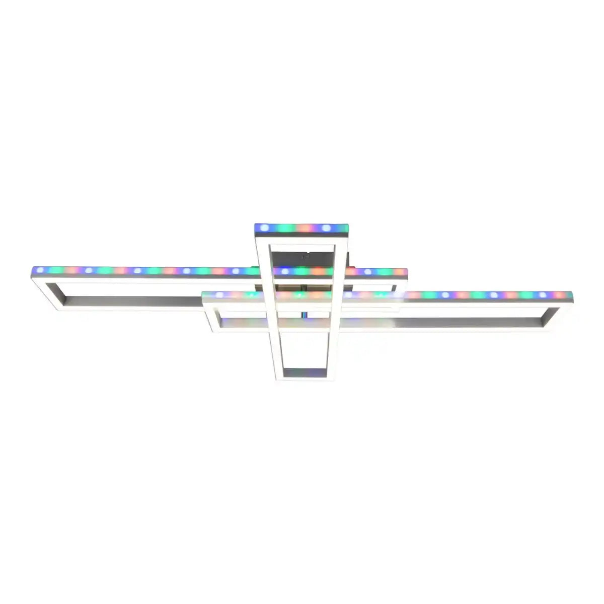 LED-CCT-Deckenleuchte + RGB-Backlight "BANTRY" mit vielen Funktionen, 95 cm lang, inklusive Fernbedienung