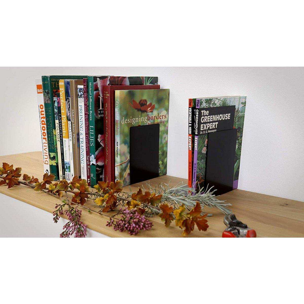 2er Set Design Regal- Buchstütze Schwebend Buchregal - HomeDesign Knaus