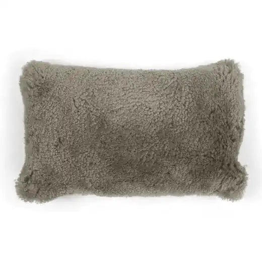 2er Set Fell Echtfell Kissen Neuseeland Zierkissen Schaf 30x50cm - HomeDesign Knaus